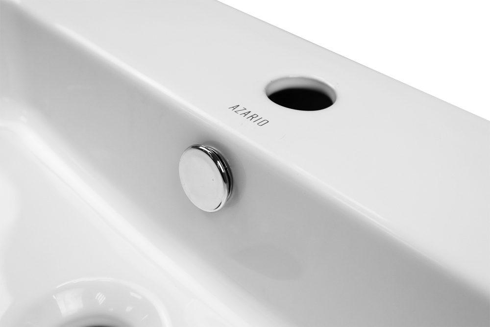Раковина накладная Azario  (AZ-2257) Белый глянцевый