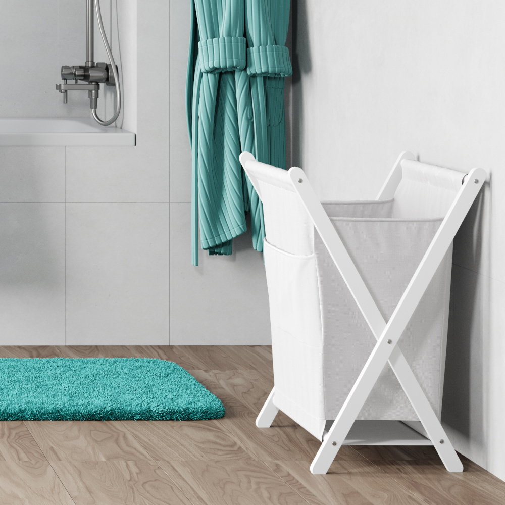 Фото WasserKRAFT Корзина для белья Nau WB-773-L