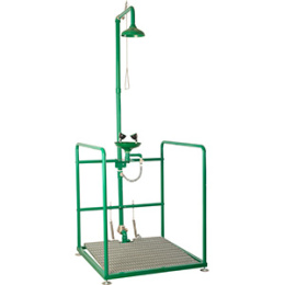 Фото Nofer SC730 Аварийный душ с раковиной для промывки глаз