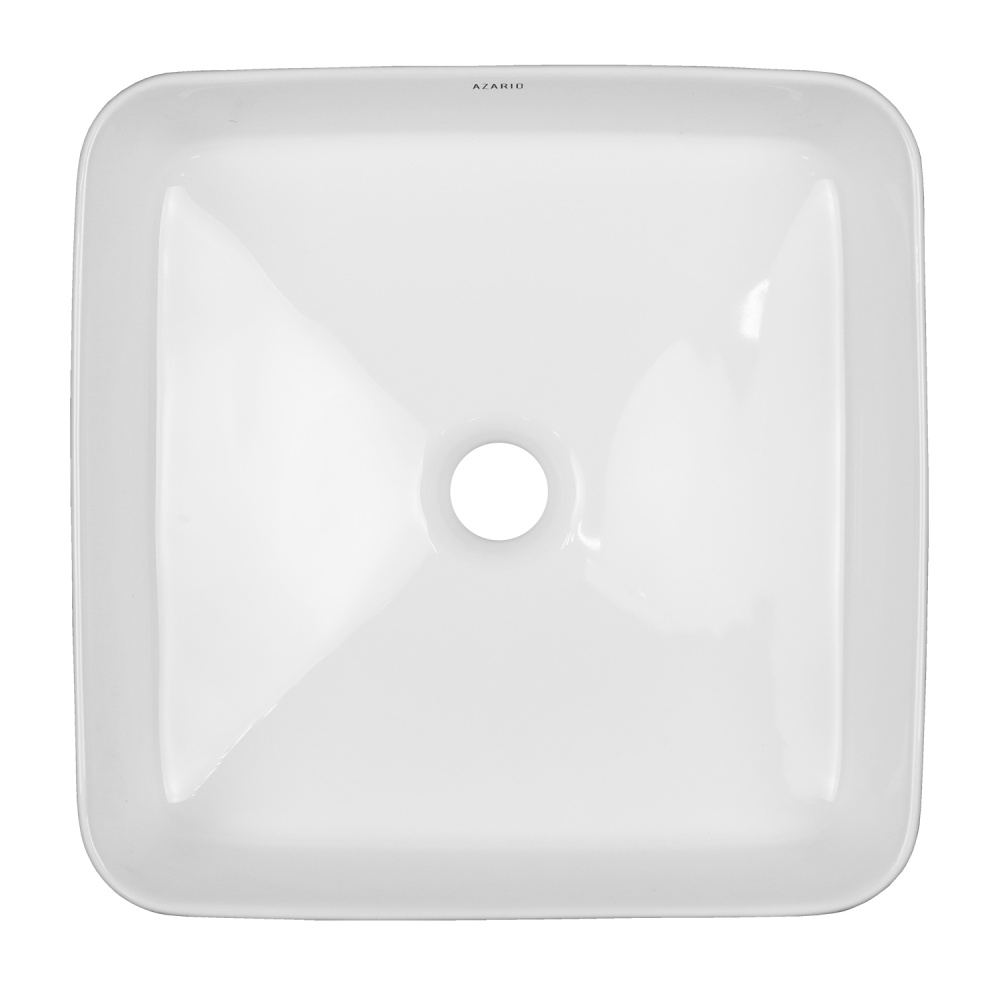 Раковина накладная Azario  (AZ-2283) Белый глянцевый