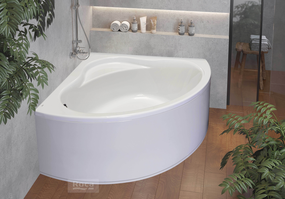 Фото Акриловая ванна 150x150 Roca (248639000), симметричные