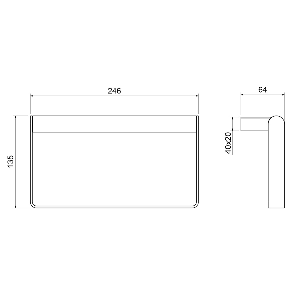Фото Полотенцедержатель Timo Luiro 18550/17 золото матовое
