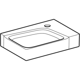 Geberit Xeno2 500.528.01.1 Раковина, подвесная
