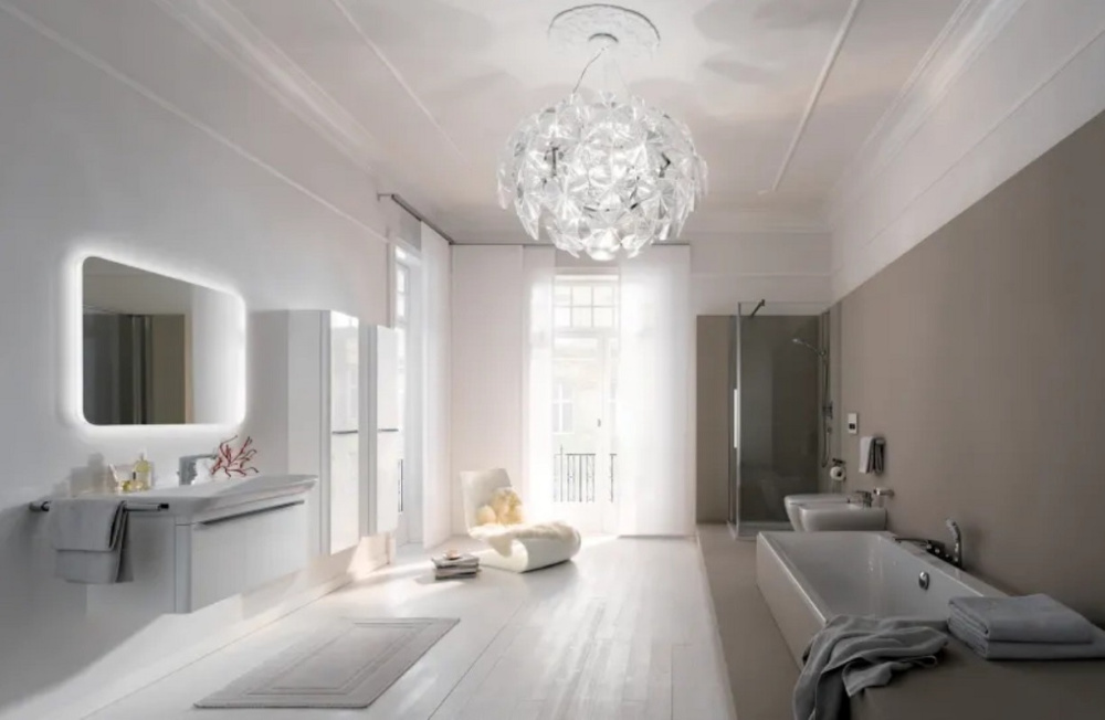 Акриловая ванна 180x80 Geberit (650580000), прямоугольная