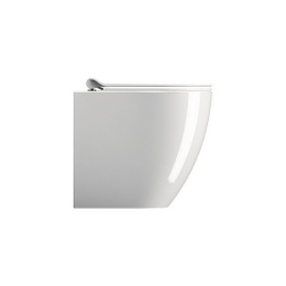 Унитаз приставной GSI Pura (880411) белый глянцевый