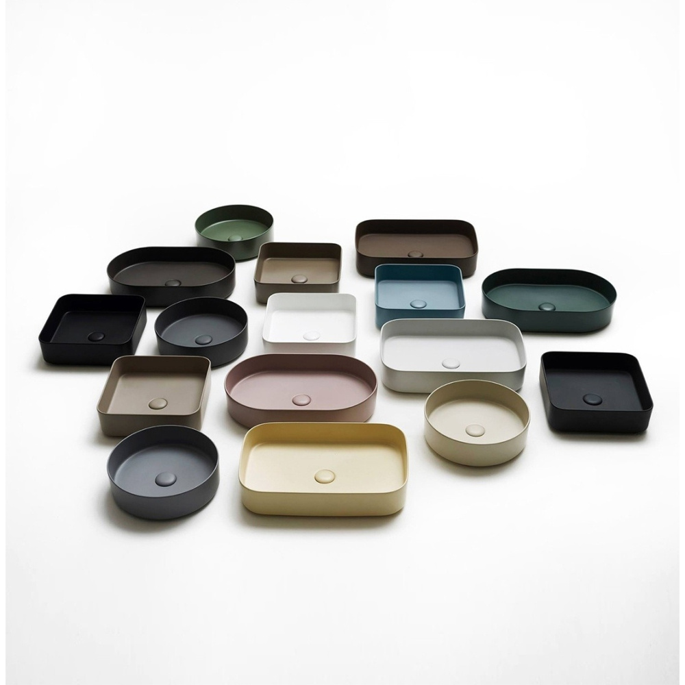 Ceramica CIELO Shui Comfort MILAT CP - Раковина накладная Ø 25 см Cipria (Розовый)