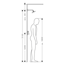 Верхний душ 27375000 Hansgrohe Raindance E EcoSmart 240 (хром)