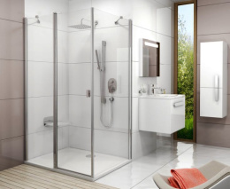 Душевой уголок Ravak Chrome (1QV40100Z1), белый