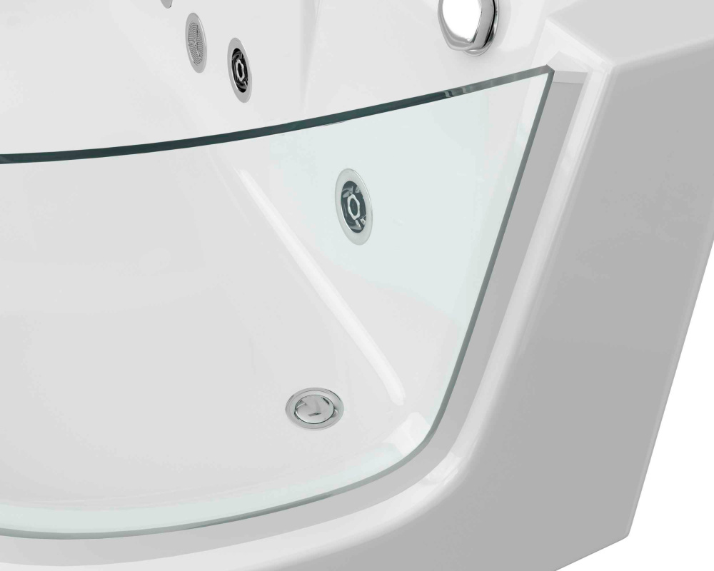 Ванна гидромассажная 170х80 Grossman (GR-17000-1L) белый глянцевый