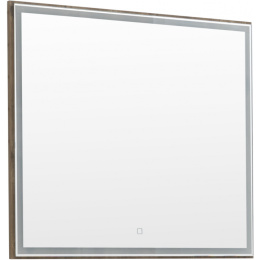 Зеркало Aquanet Nova Lite 90 дуб рустикальный LED