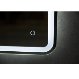Зеркало BelBagno SPC-MAR-600-600-LED-BTN 60 x 60 см со встроенным светильником