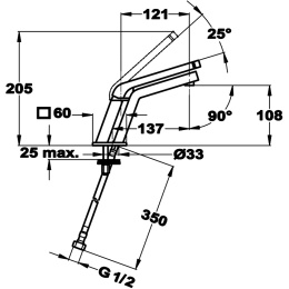 Teka Icon 333460210 Смеситель для раковины