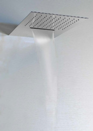 Фото Душевая система Gessi Tremillimetri Quadro (33083#238) сталь