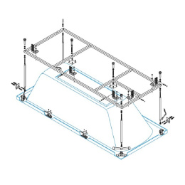 Фото Металлический каркас Cezares EMP-160-70-MF-R