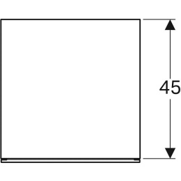 Geberit Xeno2 500.504.43.1 Шкаф, средний