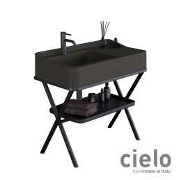 Фото Ceramica CIELO Siwa SWLA LV - Раковина для ванной комнаты 90*50 см (Lavagna)