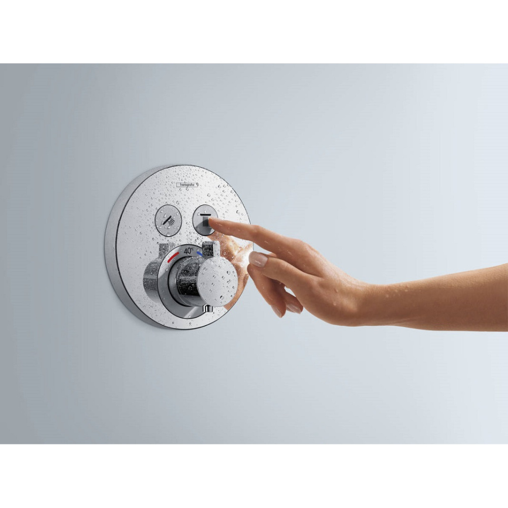 Смеситель для душа Hansgrohe ShowerSelect (15743700) белый матовый