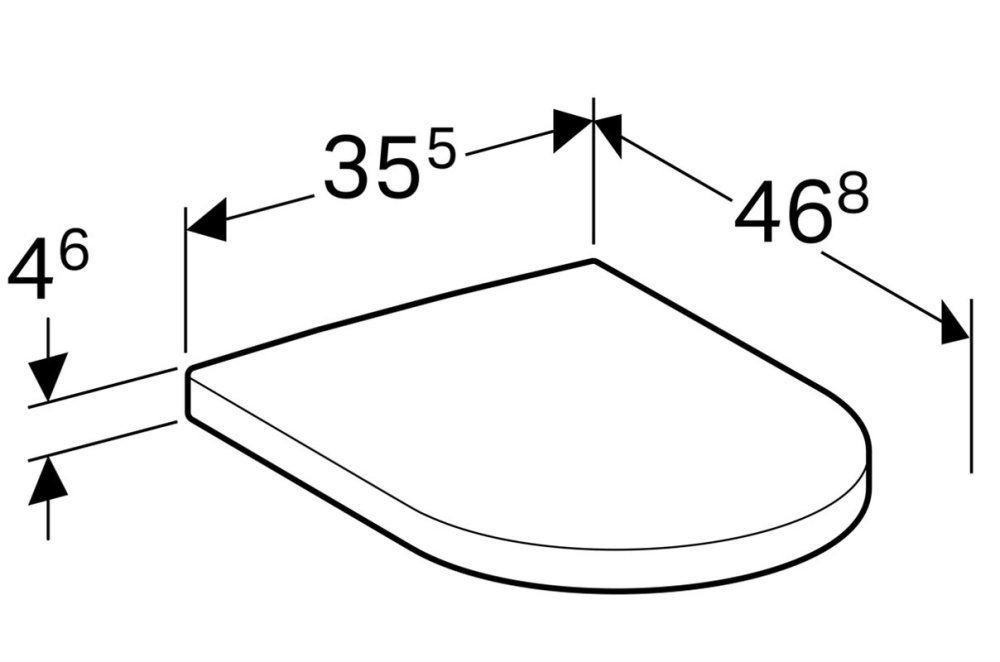 Geberit iCon 500.362.00.I Комплект инсталляция и унитаз подвесной, безободковый