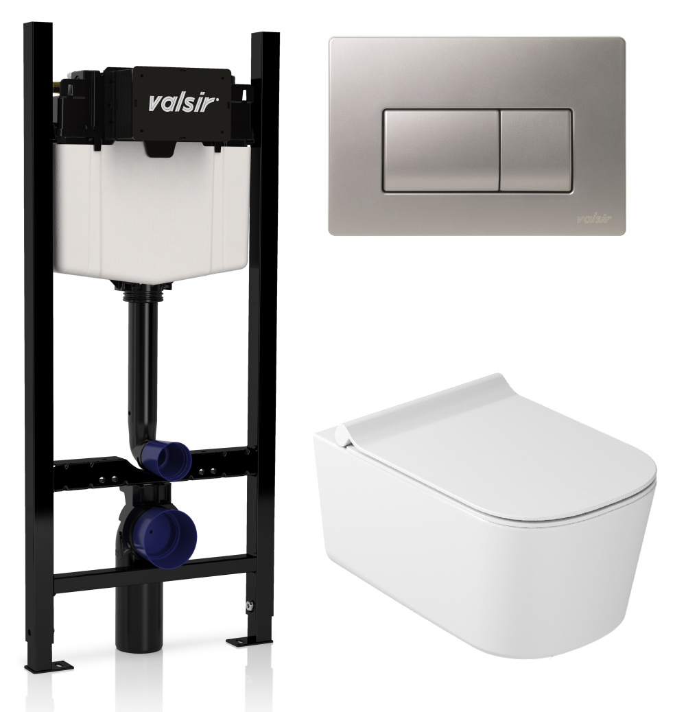 KIT VSCrM 5486 Slim P1 Комплект инсталляции 4 в 1, WINNER S BLOCK VS0853202, унитаз MEG11PRO 5486, к