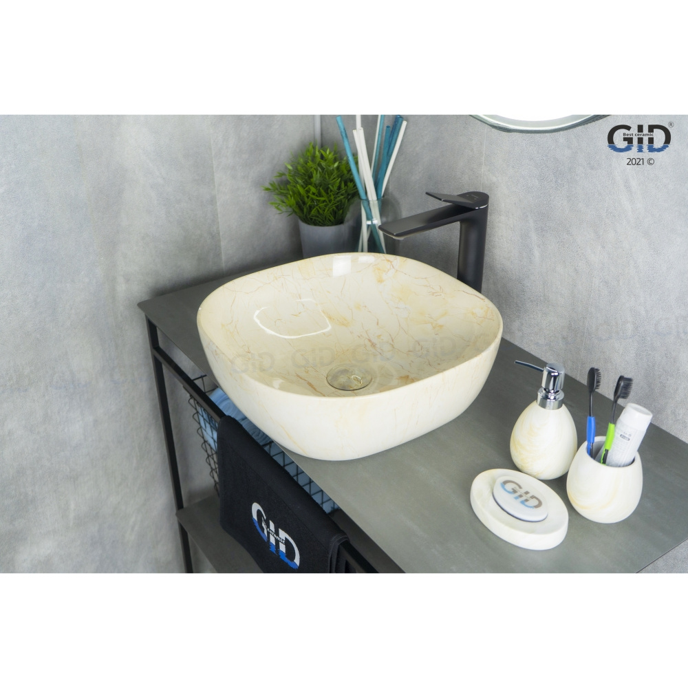 Раковина накладная Gid Mnc542
