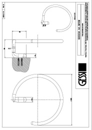 Полотенцедержатель Gessi Goccia (38109#031) хром