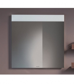 Зеркало с подсветкой Duravit L-Cube LM7837, белый