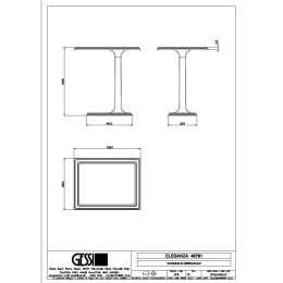Столик для ванной Gessi Eleganza (46791#521) белый, матовый