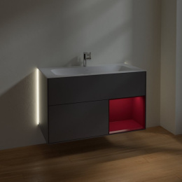 Villeroy Boch Finion G040HBGK Тумба под раковину 996х498 мм (peony matt/anthracite matt)