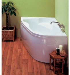 Акриловая ванна 160x105 Vagnerplast (VPBA163MEL3LX-04), асимметричная