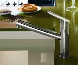 NOBILI New Road RD00117CR Смеситель для кухни (хром)