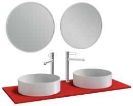 Зеркало Jacob Delafon Odeon Rive Gauche EB1176-S21, 50 см, лакированная рама серый титан сатин