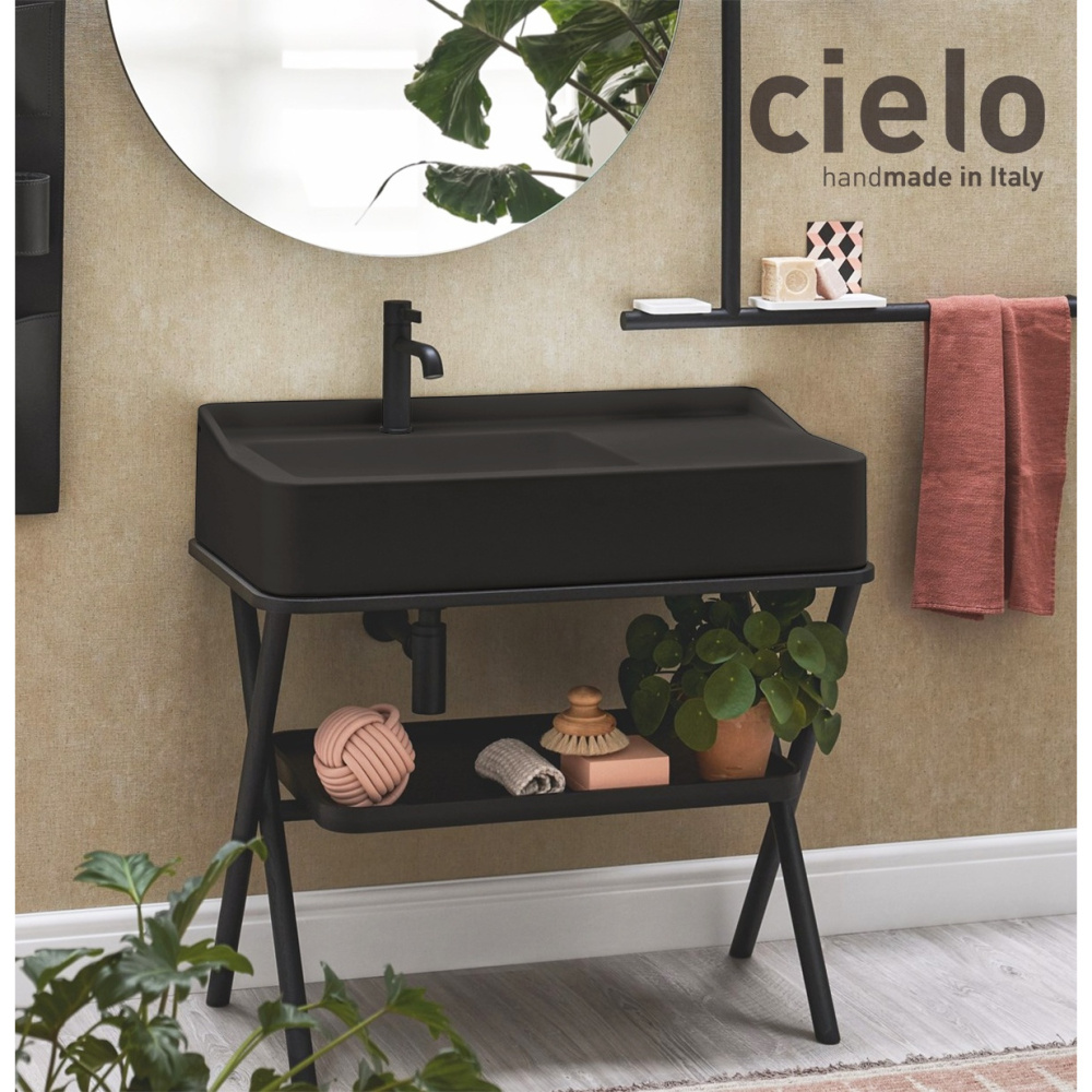 Ceramica CIELO Siwa SWLA LV - Раковина для ванной комнаты 90*50 см (Lavagna)