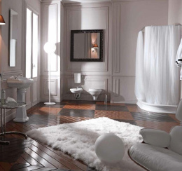 Фото Керамический душевой поддон Kerasan Retro 133301 120 х 80 см