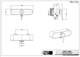 Смеситель для душа Gessi Goccia (33631#031) хром