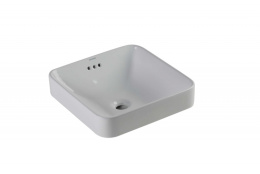 Фото Накладная раковина Bravat Meissen (C22327W-ENG)