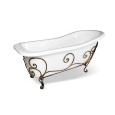 Кованая подставка для ванны Эстет Царская (ФР-00000721) патина