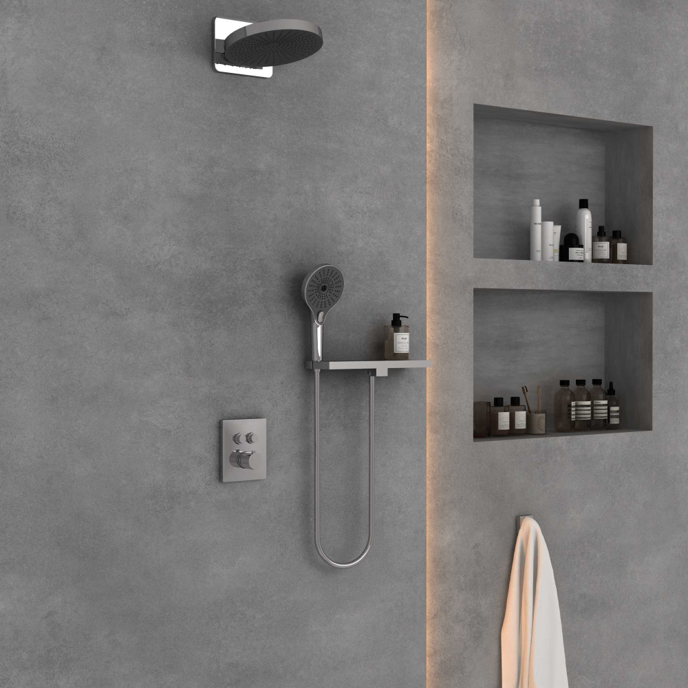 Душевой комплект Vincea (VSFW-3I21T1RCH) хром