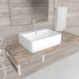Раковина накладная "CIRCON-52" (white) Esbano (ESRNCIRC52W) белый