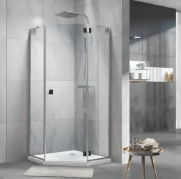 Фото Душевой уголок Koller Pool Neon 90X90 chrome (N90PС)