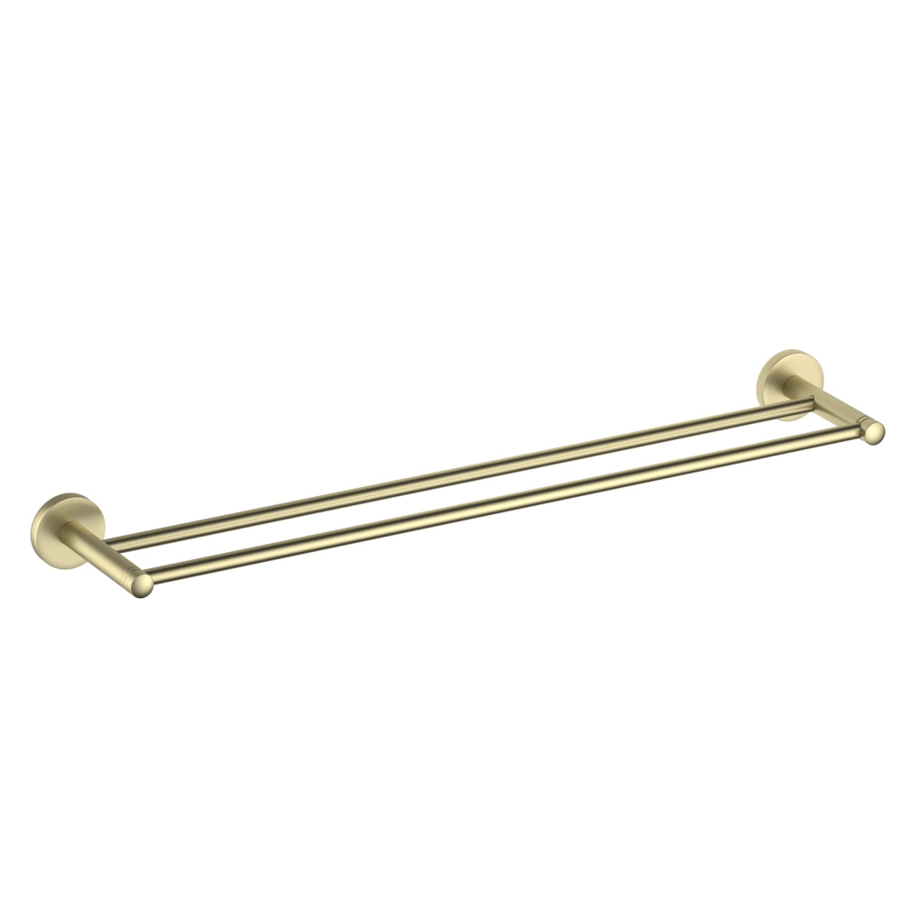 Фото Полотенцедержатель двойной Timo Saona 13056/17 золото матовое