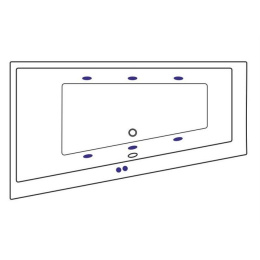 Фото Excellent Sfera WAEX.SFL17S.SOFT Ванна 170x100 L "SOFT" (хром)