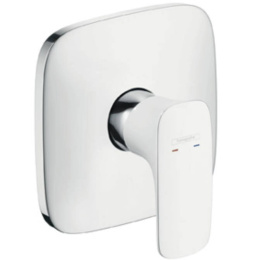 Фото Смеситель для душа Hansgrohe PuraVida (15665400) хром, белый