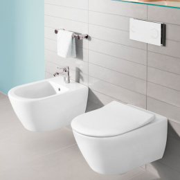 Фото Унитаз подвесной Villeroy&Boch Subway 2.0 5614R2R1 безободковый