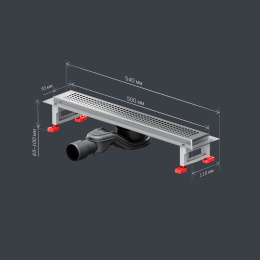 Фото Трап для душа Am.Pm MasterFlow (W01SC-P11-050-01SB) Хром