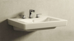 Фото Grohe Eurosmart Cosmopolitan 20187000 Смеситель для раковины, на 3 отверстия