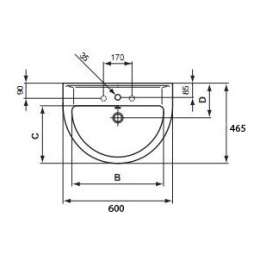 Фото Раковина Ideal Standard Ecco W424001