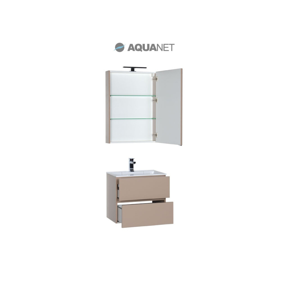 Мебель для ванной Aquanet Алвита 60 капучино