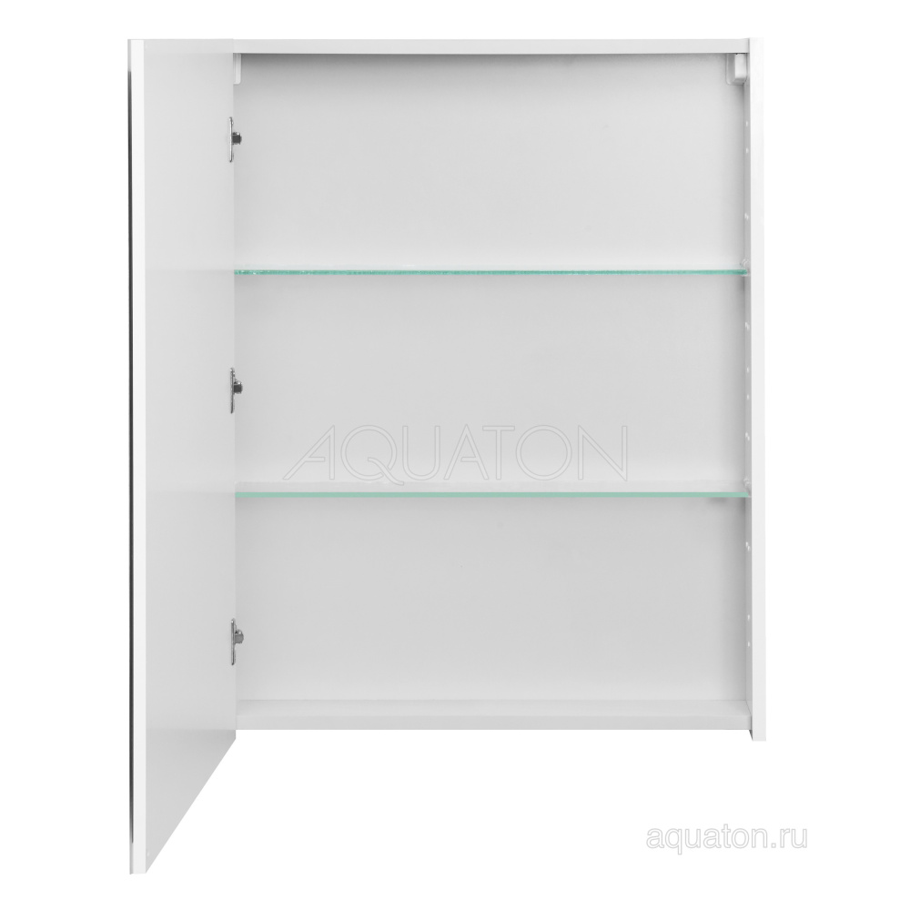 Фото Зеркальный шкаф Aquaton Нортон 65 белый 1A249102NT010