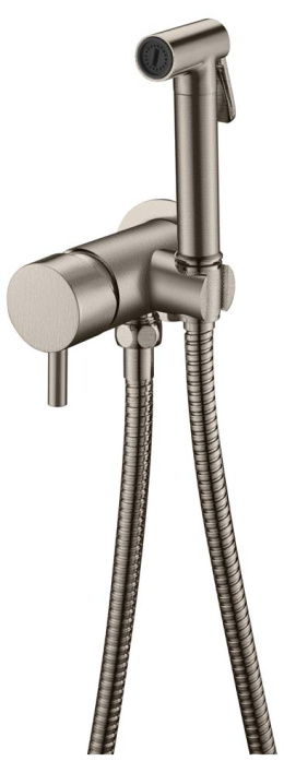 Фото Смеситель гигиенический Boheme Uno (467-NB) никель