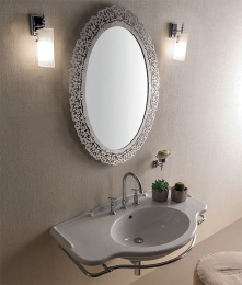 Фото Раковина подвесная Globo Paestum (PA056.BI*3) белый